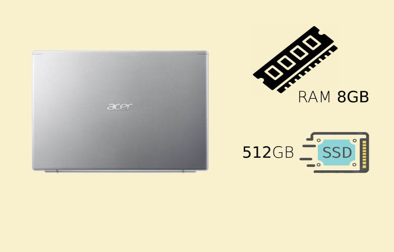 Máy tính xách tay/ Laptop Acer Aspire 5 A514-54-5127 | Độ phân giải sắc nét