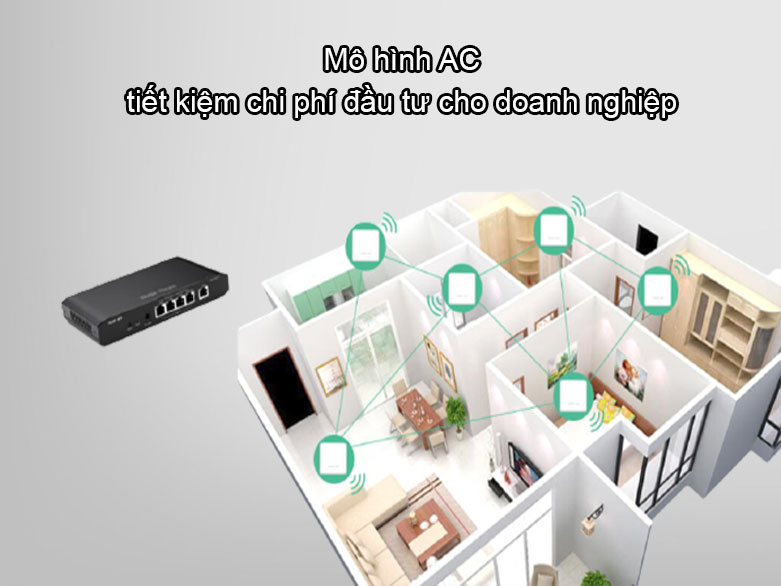 Switch Ruijie Reyee RG-EG105G | quản lý đám mây miễn phí