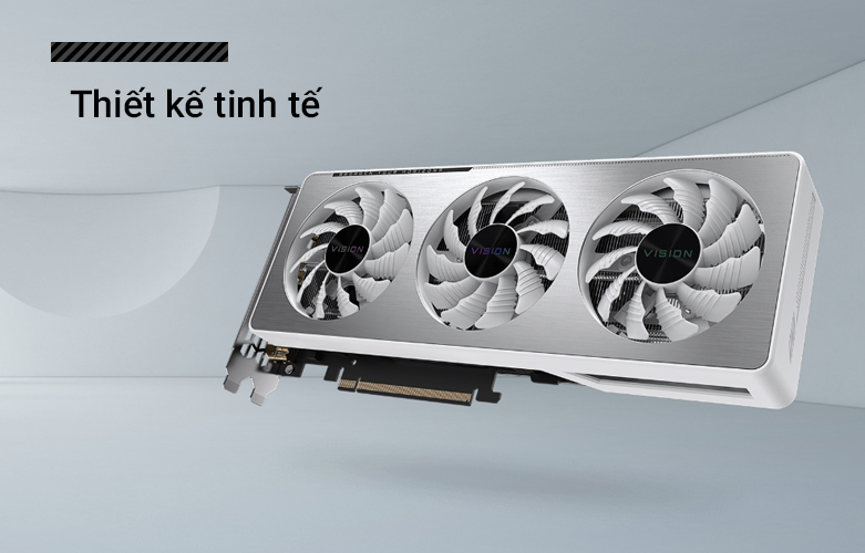 Card màn hình/ VGA Gigabyte GeForce RTX 3060 VISION OC 12G | Thiết kế tinh tế