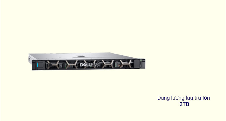 Máy chủ Server Dell PowerEdge R240| Dung lượng lưu trữ lớn