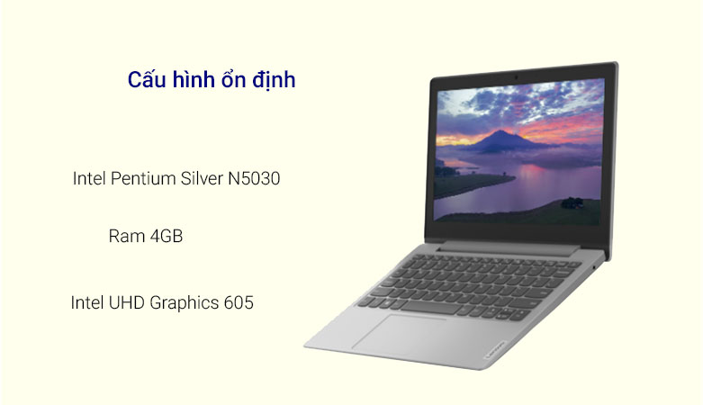 Máy tính xách tay/ Laptop Lenovo Ideapad 1 11IGL05-81VT006FVN | Cấu hình ổn định