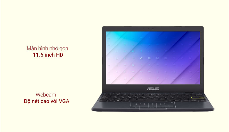  Laptop Asus E210MA-GJ353T | Màn hình nhỏ gọn