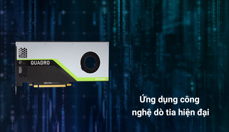 VGA Leadtek NVIDIA Quadro RTX4000 8GB GDDR6 | Ứng dụng công nghệ dò tia