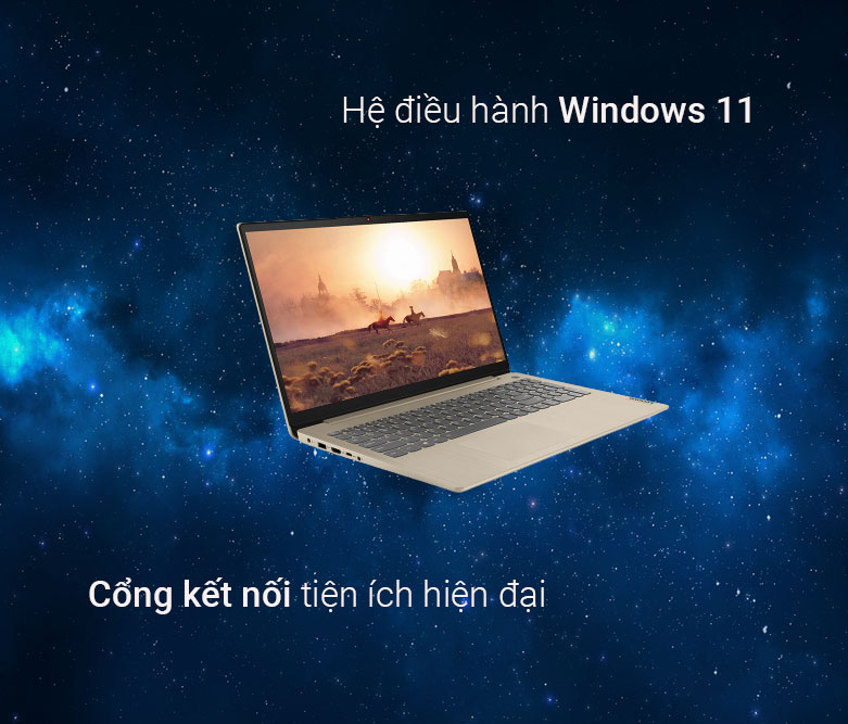 Máy tính xách tay/ Laptop Lenovo IdeaPad 3 15ITL6-82H800M4VN | Hệ điều hành Windows 11