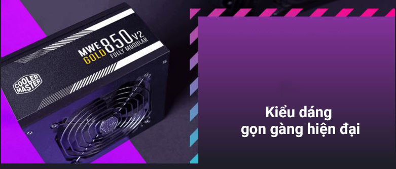 Nguồn Cooler Master MWE Gold V2 750 - 750W 80 Plus Gold Full Modular