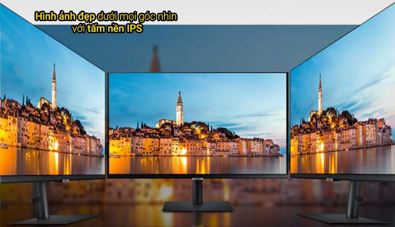 Màn hình LCD SAMSUNG 27'' LS27A600UUEXXV | Hình ảnh đẹp dưới mọi góc nhìn