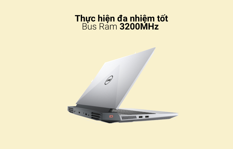 Laptop Dell Gaming G15 5515 (5515-70266674) (AMD Ryzen 7 5800H) (Xám) | Thực hiện đa nhiệm tốt