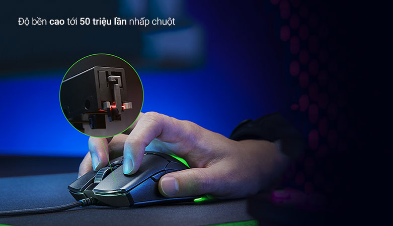 Combo bàn phím & chuột Razer Level Up Bundle | Độ bền cao