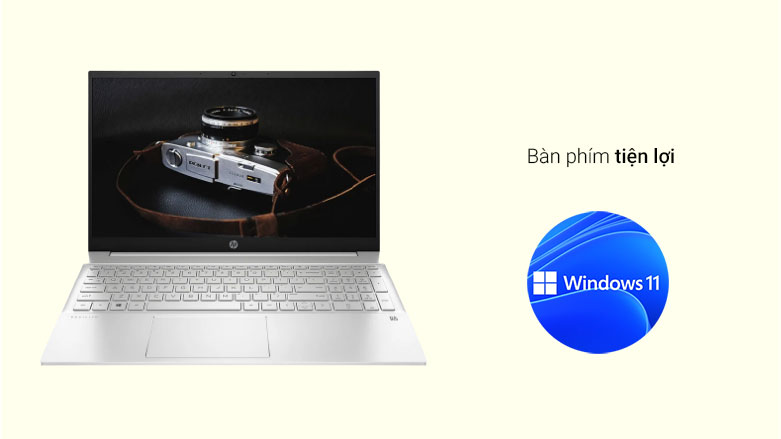 Laptop HP Pavilion 15-eg0506TX | Bàn phím tiện lợi