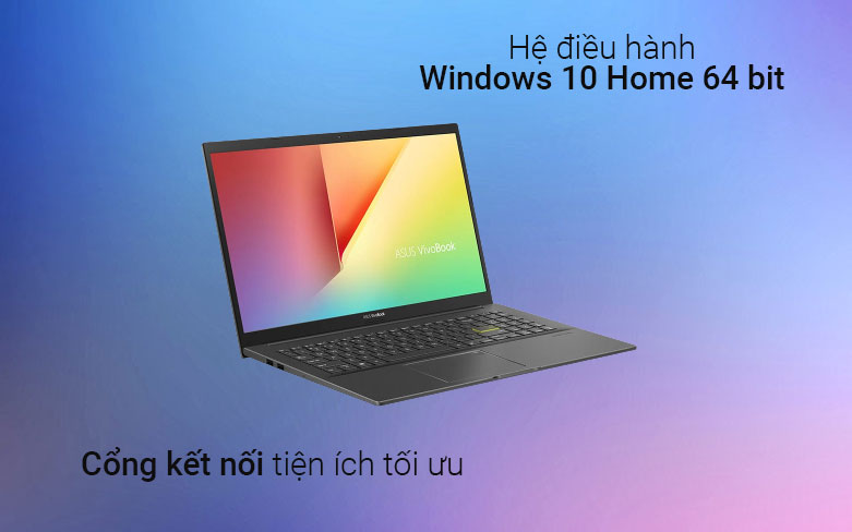 Máy tính xách tay/ Laptop Asus A515EA-L12033T (i5-1135G7) (Đen) | Hệ điều hành Win 10