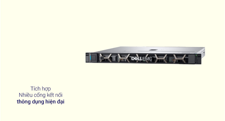 Máy chủ Server Dell PowerEdge R240 | Tích hợp nhiều cổng kết nối thông dụng