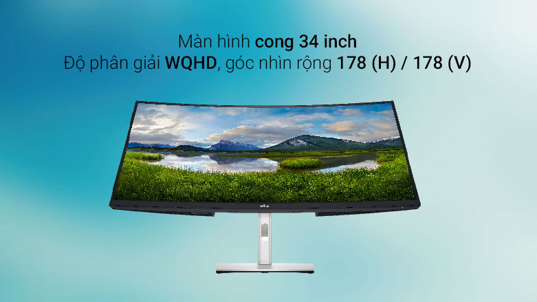 Màn hình LCD Dell 34'' P3421W (3440 x 1440, IPS, 60Hz, 5ms GtG) | Hiệu năng mạnh mẽ