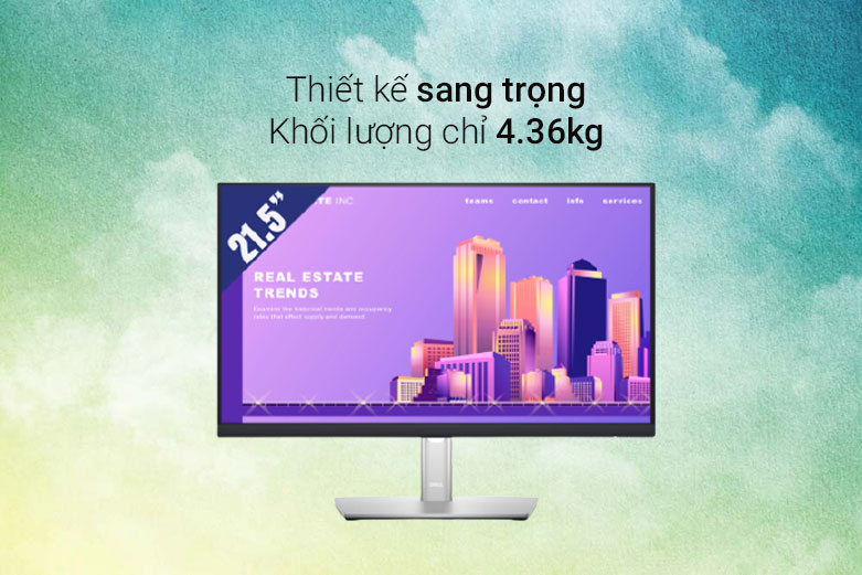 Màn hình LCD Dell 21.5'' P2222H| Tần số quét 60Hz