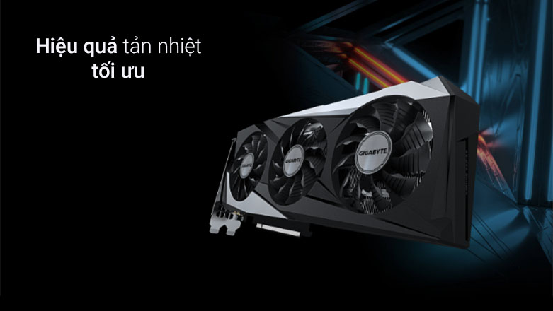 Card màn hình GIGABYTE GeForce RTX 3060 Ti GAMING OC 8G | Hiệu quả tản nhiệt tối ưu