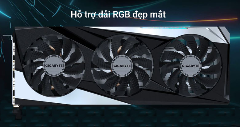 Card màn hình/ VGA Gigabyte GeForce RTX 3060 GAMING OC 12G | Hỗ trợ dải RGB đẹp mắt