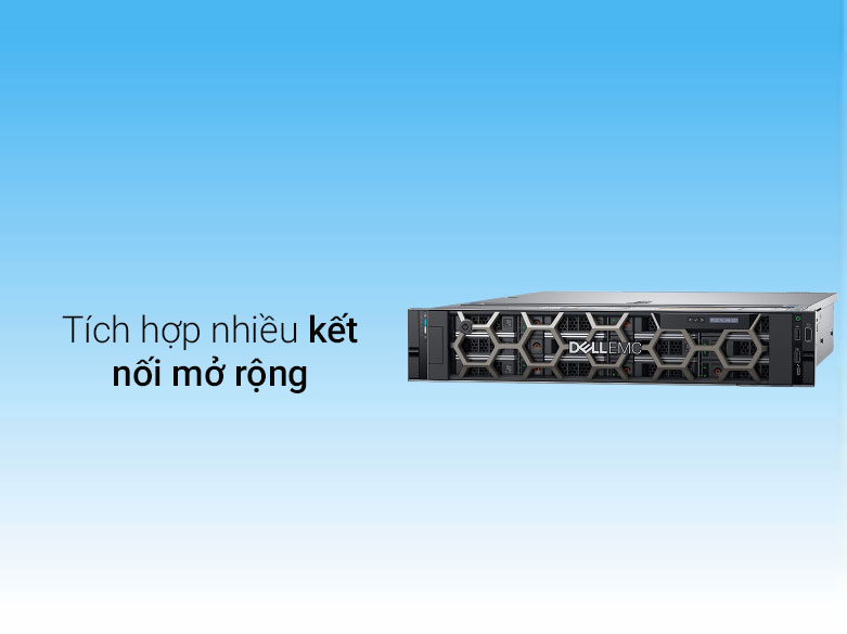 Máy chủ Server Dell PowerEdge R540 | Tích hợp nhiều kết nối mở rộng