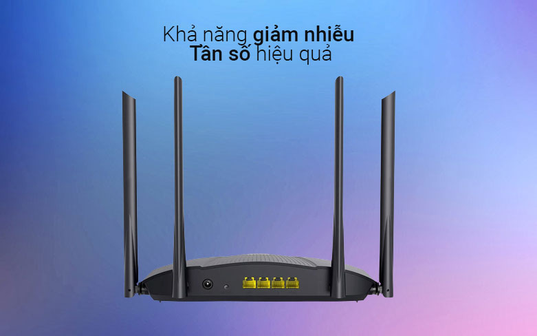 Thiết bị mạng/ Router Tenda WIFI 6 TX9 pro | Khả năng giảm nhiễu