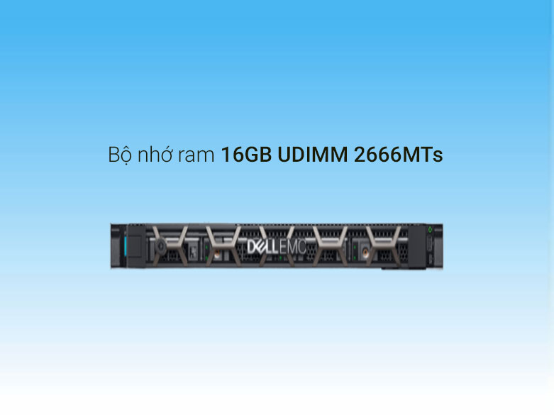 Máy chủ Server Dell PowerEdge R240 (42DEFR240-005) | Dung lượng lưu trữ 1 TB