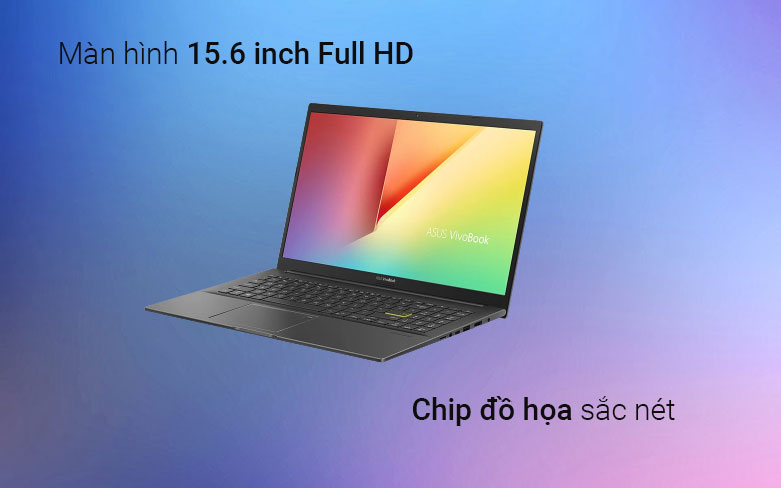 Máy tính xách tay/ Laptop Asus A515EA-L12033T (i5-1135G7) (Đen)| Màn hình Full HD