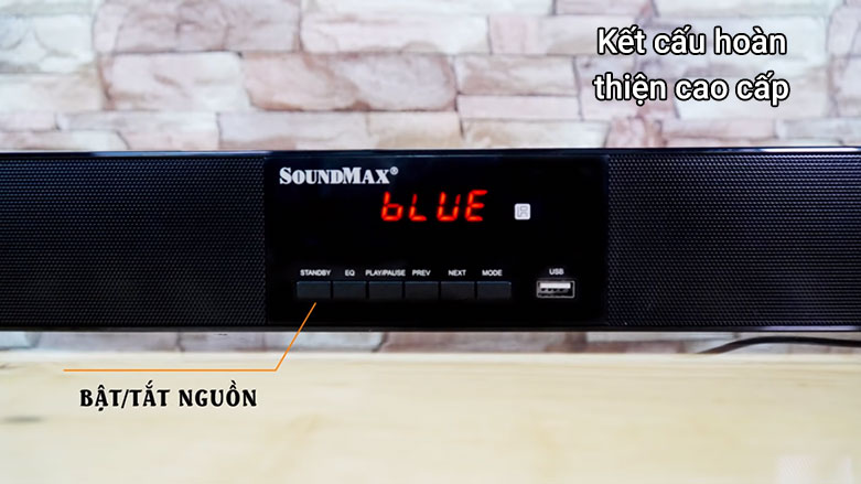 Loa SoundMax SB-212| Kết cấu hoàn thiện cao cấp