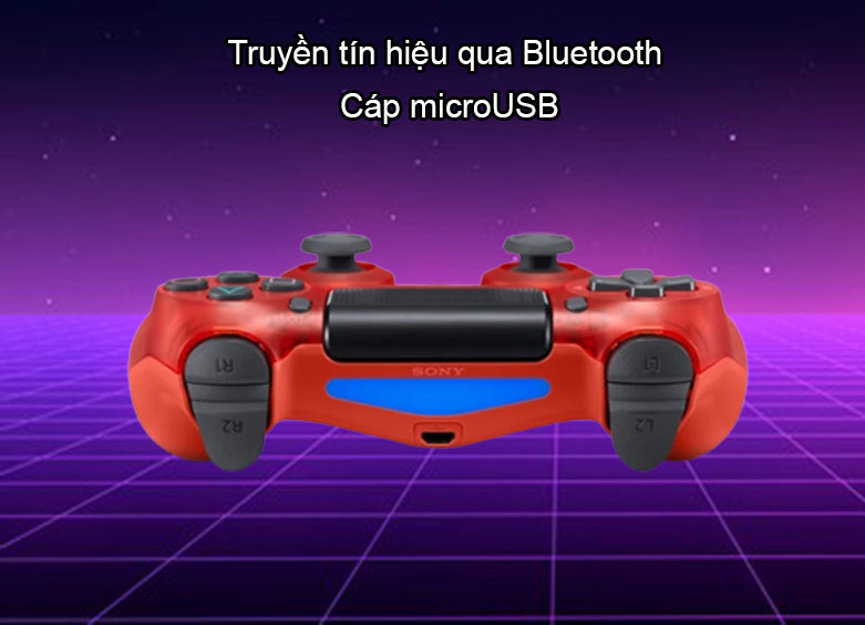 Tay cầm Game Pad Sony Playstation PS4 Dualshock 4 | Truyền tín hiệu qua bluetooth
