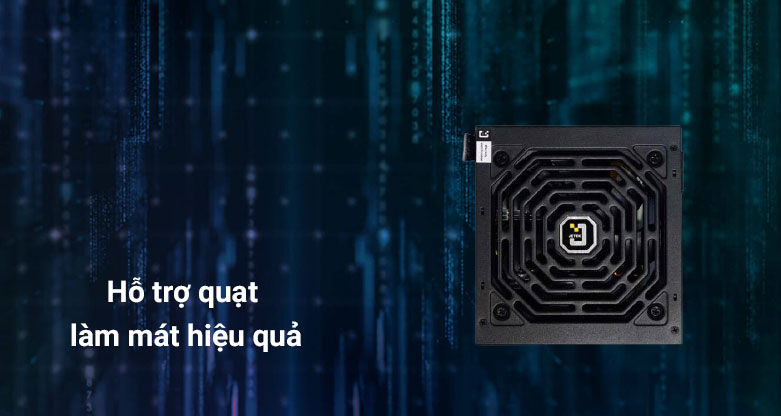 Nguồn máy tính Jetek J400 - 400W | Hỗ trợ quạt làm mát hiệu quả