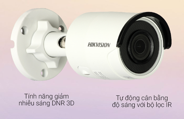 Thiết bị quan sát/ Camera Hikvision DS-2CD2023G0-I | Tính năng giảm nhiễu sáng