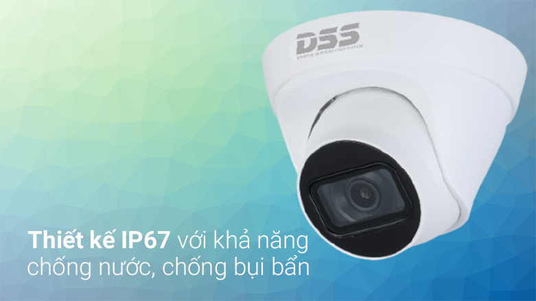 Camera IP Dahua DS2230TDIP-S2 | Thiết kế IP67 với khả năng chống nước