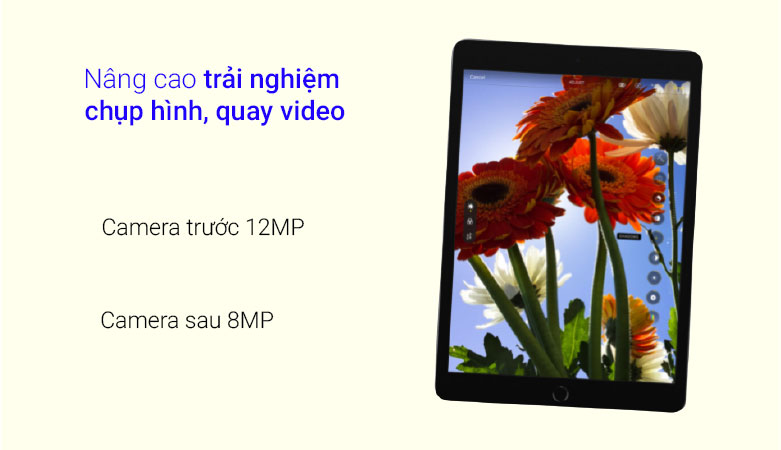 Máy tính bảng Apple Ipad Gen 9th (2021) 10.2inch Wifi 64GB | Nâng cao trải nghiệm chụp hình