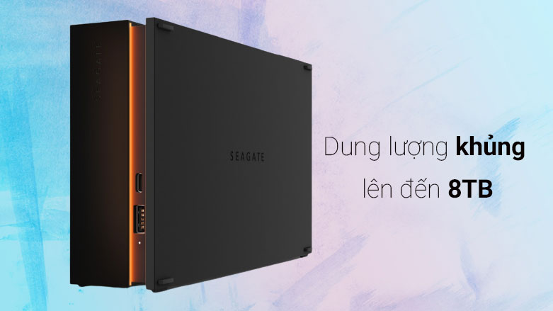 Ổ Cứng di Động HDD Seagate Firecuda Gaming Hub 8TB 3.5" USB3.0 | Dung lượng khủng lên đến 8TB