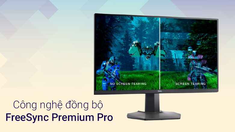 Màn hình LCD Dell 27'' S2721DGF (2560 x 1440, IPS, 165Hz, 1ms, G-Sync) | Công nghệ đồng bộ FreeSync Premium Pro