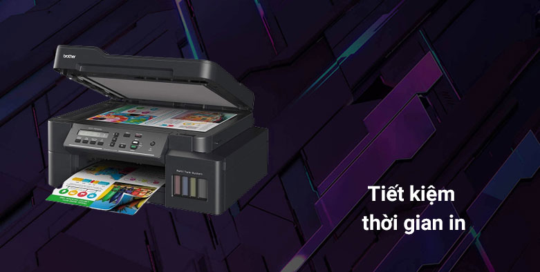 Máy in Brother DCP-T820DW | Tiết kiệm thời gian in 