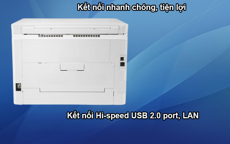 Máy in HP Pro MFP M182n-7KW54A|| Kết nối nhanh chóng