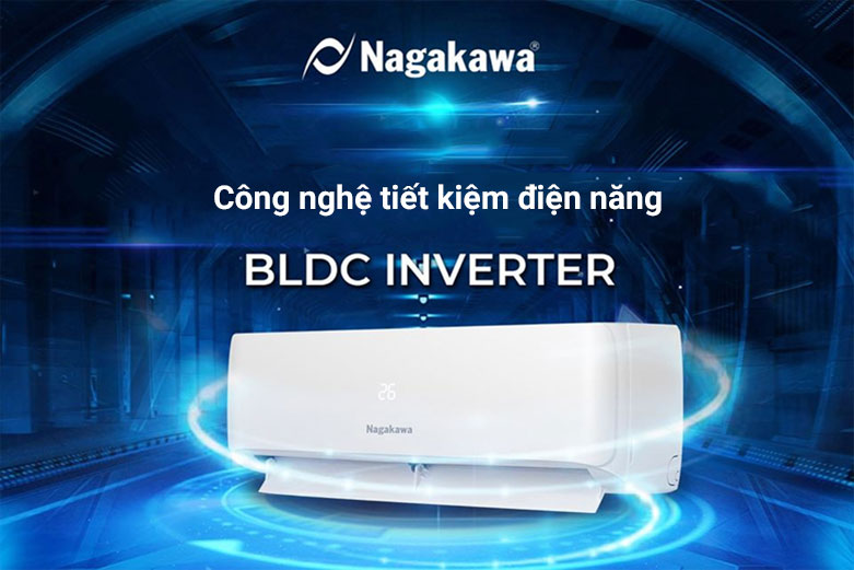 Máy lạnh Nagakawa Inverter 2 HP NIS-C18R2H08 | Công nghệ tiết kiệm điện năng