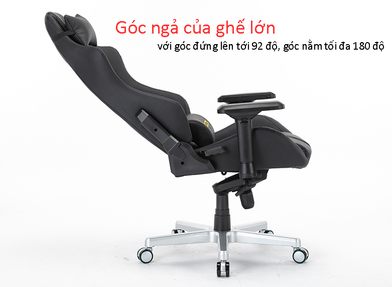 Ghế E-Dra Skeleton EGC220 (Đen) | Sở hữu kiểu dáng sang trọng