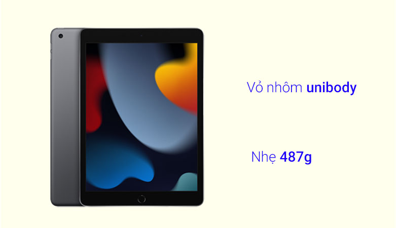 Máy tính bảng Apple Ipad Gen 9th (2021) 10.2inch Wifi 64GB | Vỏ nhôm unibody