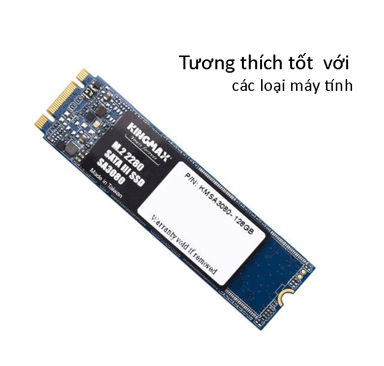 Ổ cứng SSD Kingmax SA3080 M.2 2280 512GB | Tương thích tốt