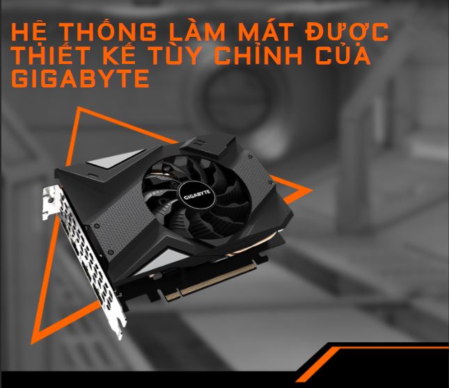 VGA Gigabyte GeForce GTX 1660 Super Mini ITX OC 6G | Thiết kế mạnh mẽ