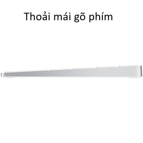 BÀN PHÍM APPLE MAGIC KEYBOARD WITH NUMERIC KEYPAD-ITS MQ052ZA/A | Thoải mái gõ phím