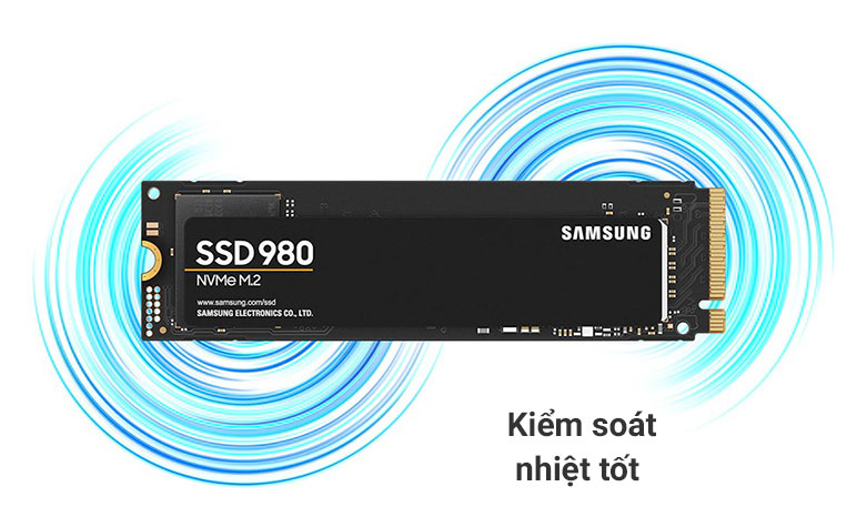 Ổ cứng gắn trong/ SSD Samsung 980 1TB M2 NVMe (MZ-V8V1T0BW) | Kiểm soát nhiệt tốt 