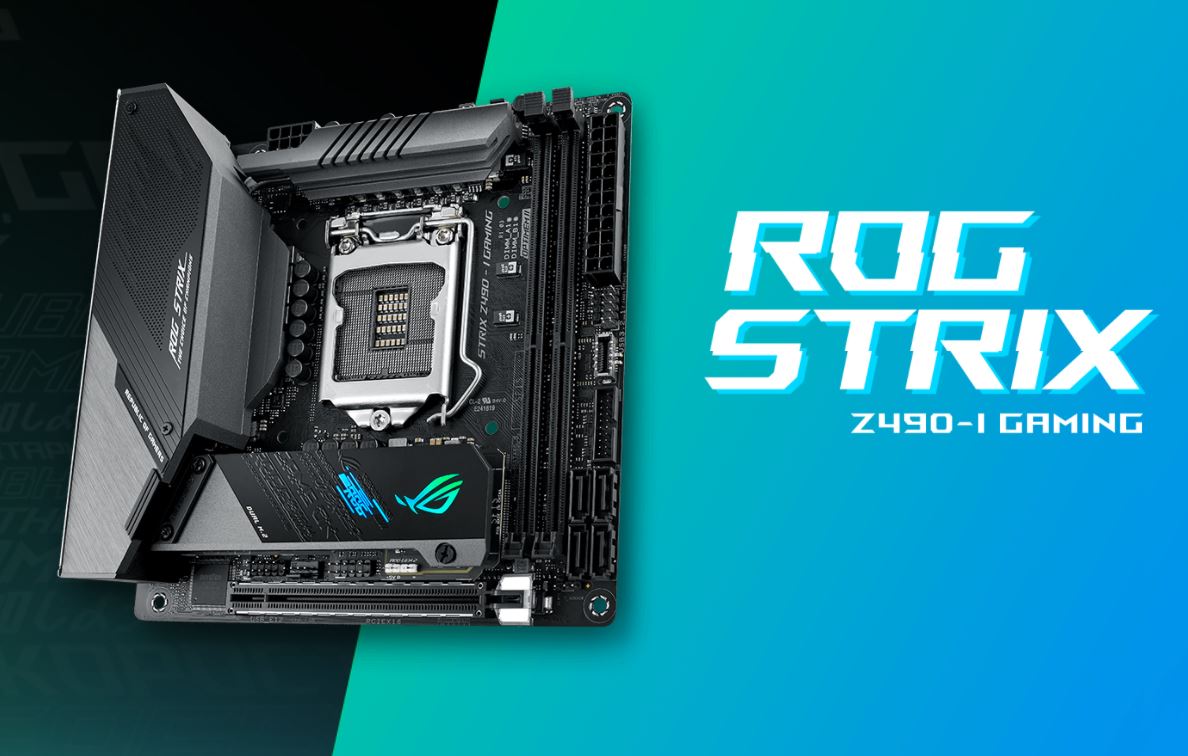 Mainboard Asus Rog Strix Z490-I Gaming | Thiết kế mạnh mẽ