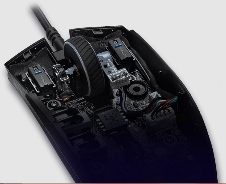 Chuột gaming Asus ROG Strix Impact II (Đen) | Hệ thống LED hiện đại