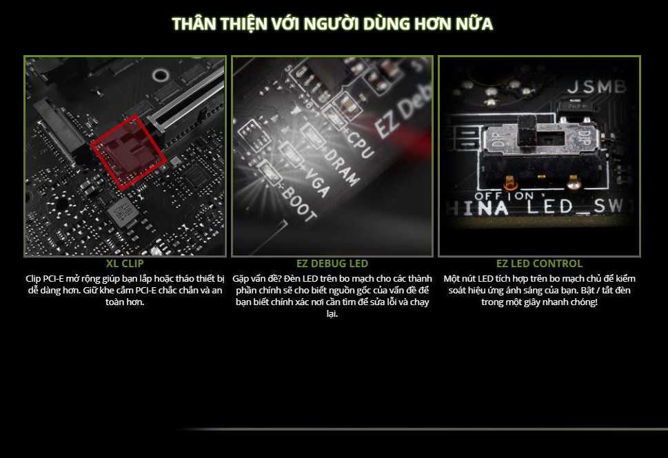 Mainboard MSI MAG B550 TOMAHAWK (911-7C91-002) | Thân thiện với người dùng