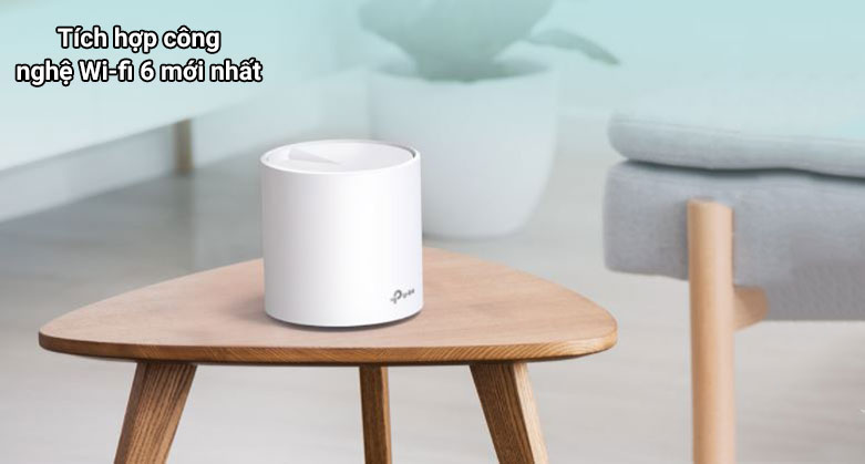 Thiết bị mạng Wifi Mesh 6 TPLink Deco X60 (3-pack) | Tích hợp công nghệ wi-fi hiện đại