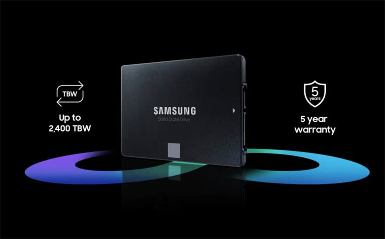 Ổ cứng SSD Samsung 870 EVO 250GB (MZ-77E250BW) | Độ bên và độ tin cây cao 