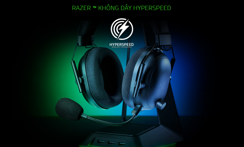 Tai nghe không dây Razer BlackShark V2 Pro | Công nghệ không dây siêu tốc