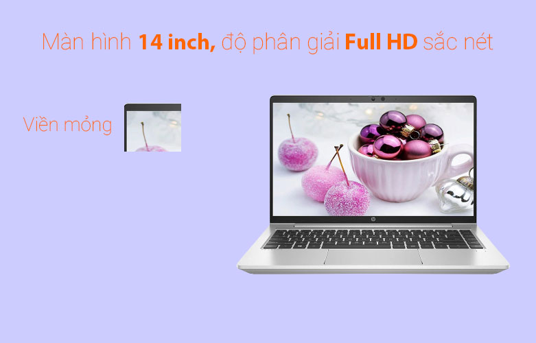 Laptop HP ProBook 440 G8-342H3PA (i5-1135G7) (Bạc) | Màn hình 14 inch sắc nét
