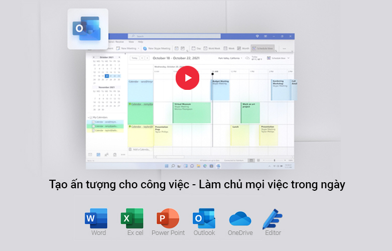 Phần mềm Microsoft 365 Personal English APAC EM Subscr 1YR Medialess P8 (QQ2-01398) | Tạo ấn tượng cho công việc