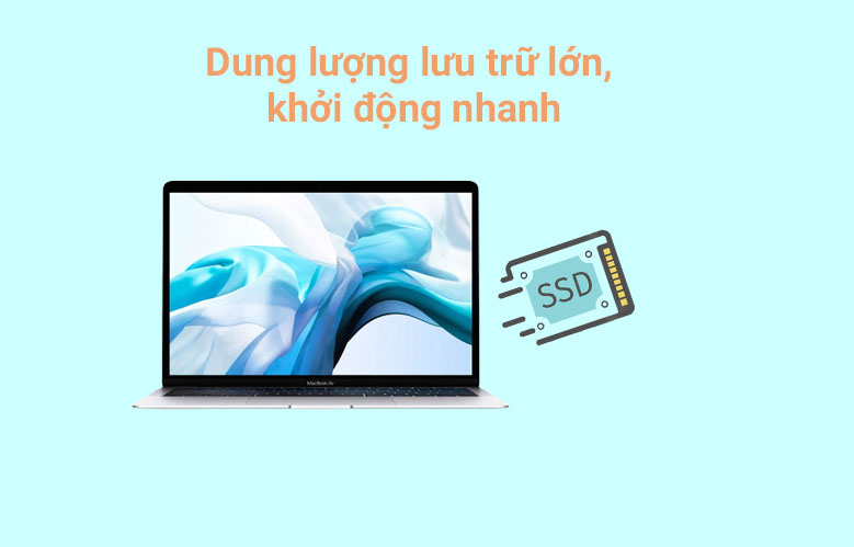 Laptop MacBook Air 2020 13.3" MGN93SA/A | Màn hình sắc nét 