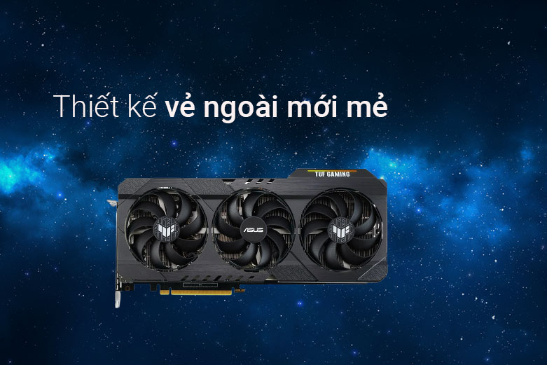 Card màn hình/ VGA ASUS TUF Gaming GeForce RTX™ 3060 Ti V2 OC Edition 8GB GDDR6 ( TUF-RTX3060TI-O8G-V2-GAMING) | Thành phần linh kiện cao cấp